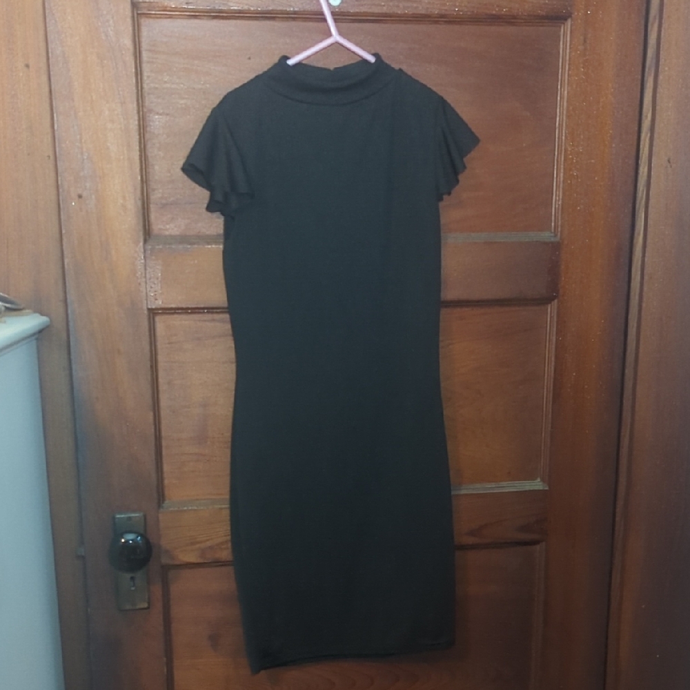 PrettyLittleThing Black Mini Dress